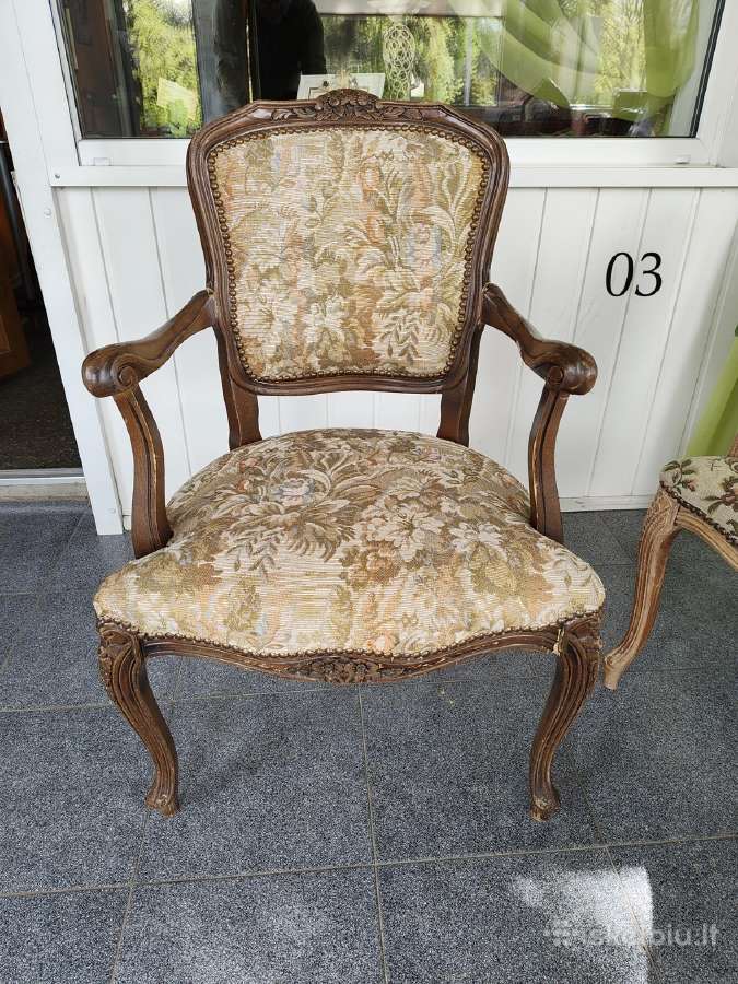Vintažinės kėdės - nuotraukos Nr. 5