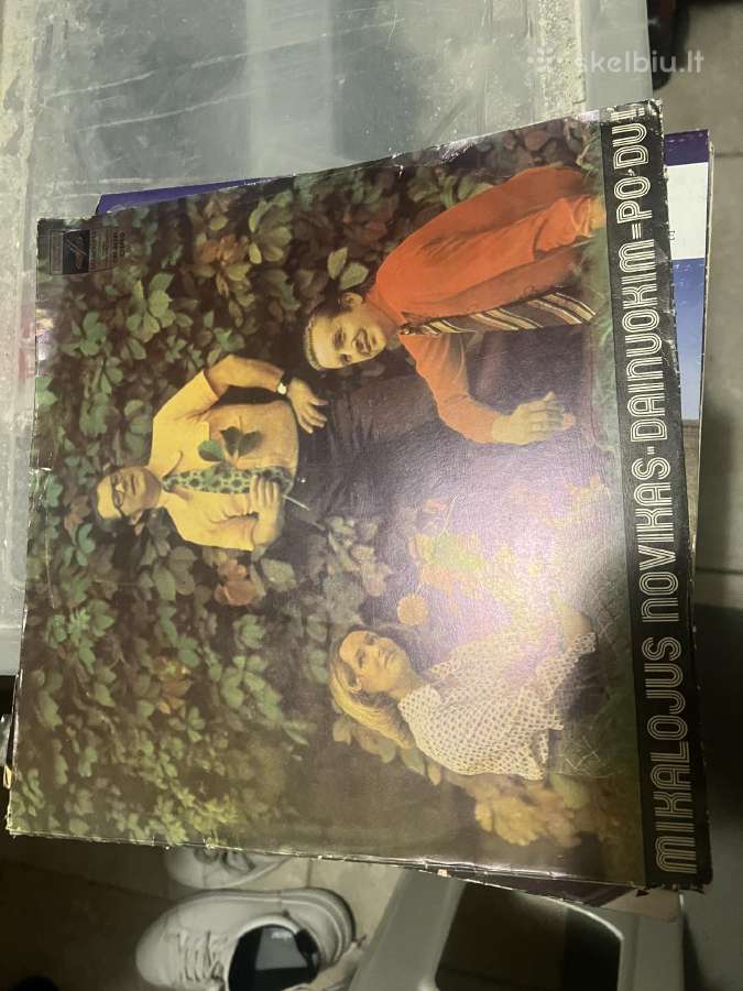 Vinilinės plokštelės - nuotraukos Nr. 3