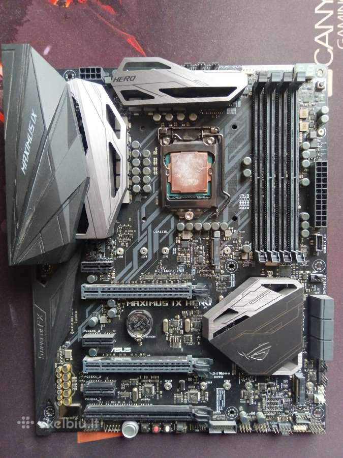 Asus Rog Maximus IX Hero + i7-7700k