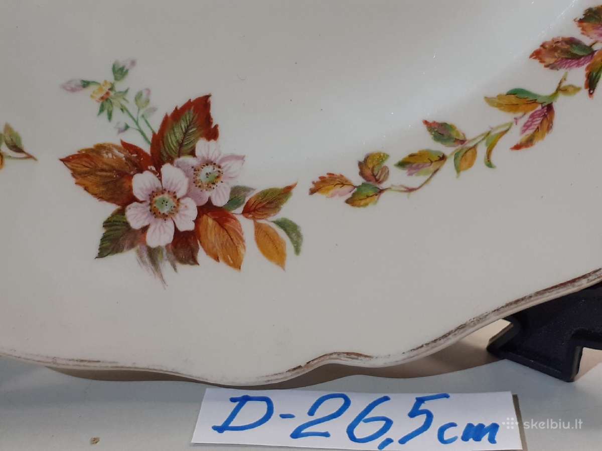 Vintažinė Royal Doulton lėkštės Nr. D6226 1930m