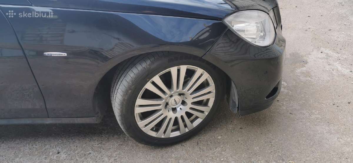 R17 112x5 MB ratai su naujom padangom