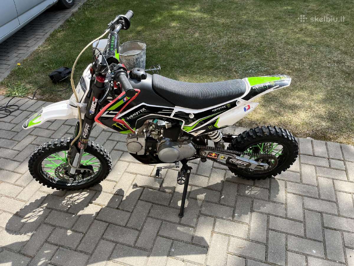 Benzininis krosinis motociklas, 125 cm.,