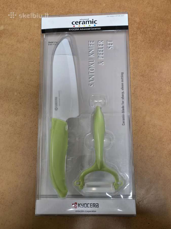 Kyocera Santoku Knife & Peeler rinkinys