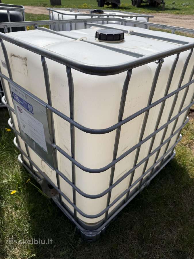 Ibc 1000 ltr konteineriai