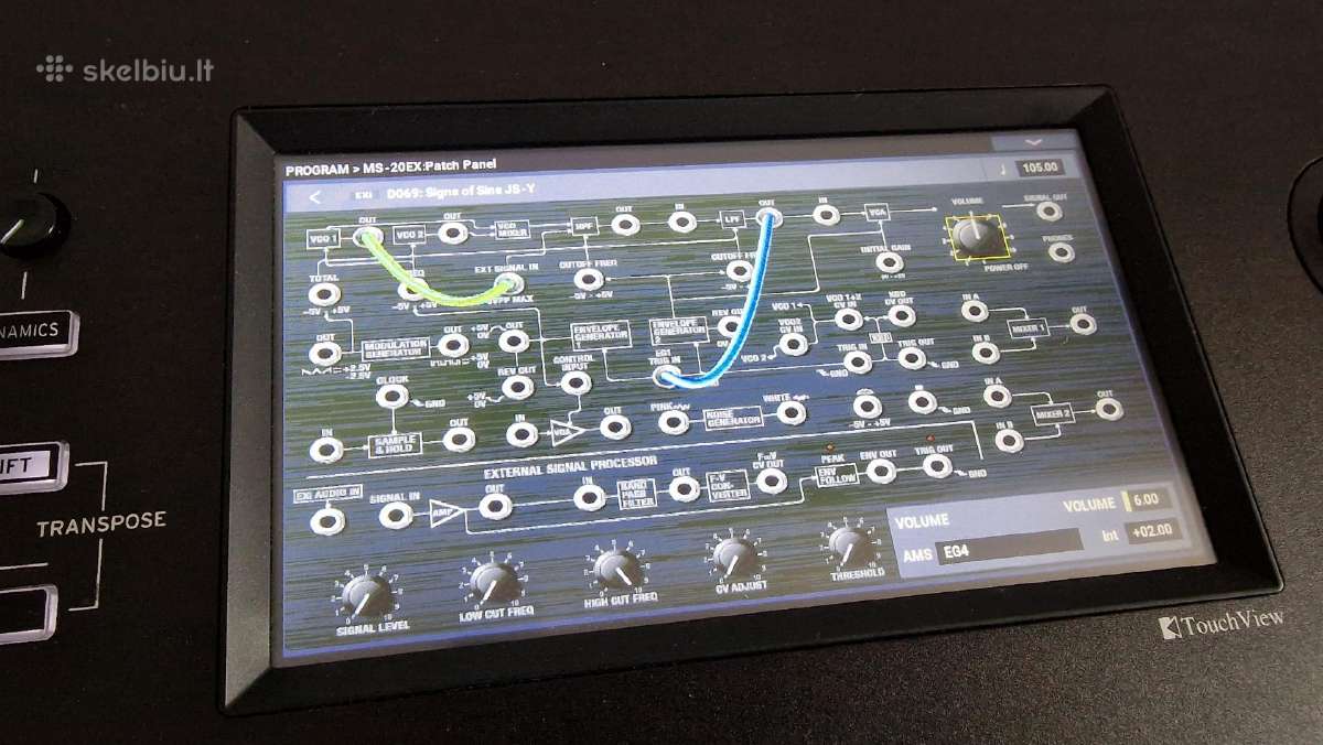 Korg Nautilus 61 Pro sintezatorius, workstation. - nuotraukos Nr. 9