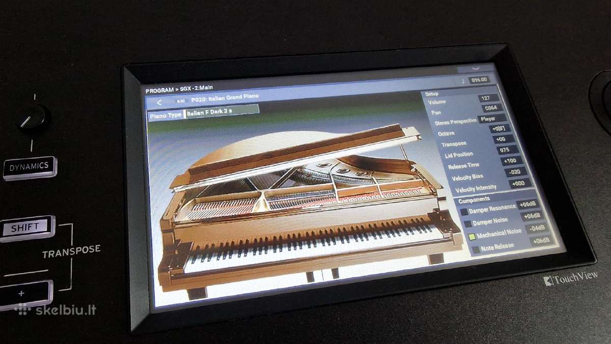 Korg Nautilus 61 Pro sintezatorius, workstation. - nuotraukos Nr. 11
