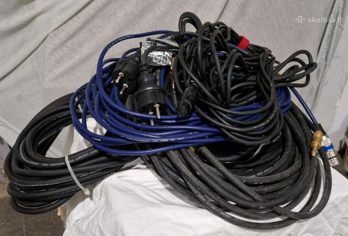Peavey mixeris, kolonėlės, mikrofonai, stovai, kab - nuotraukos Nr. 17