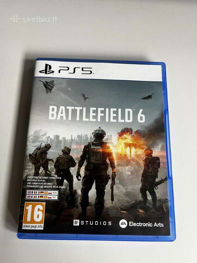 Ps5 Battlefield 6 žaidimas