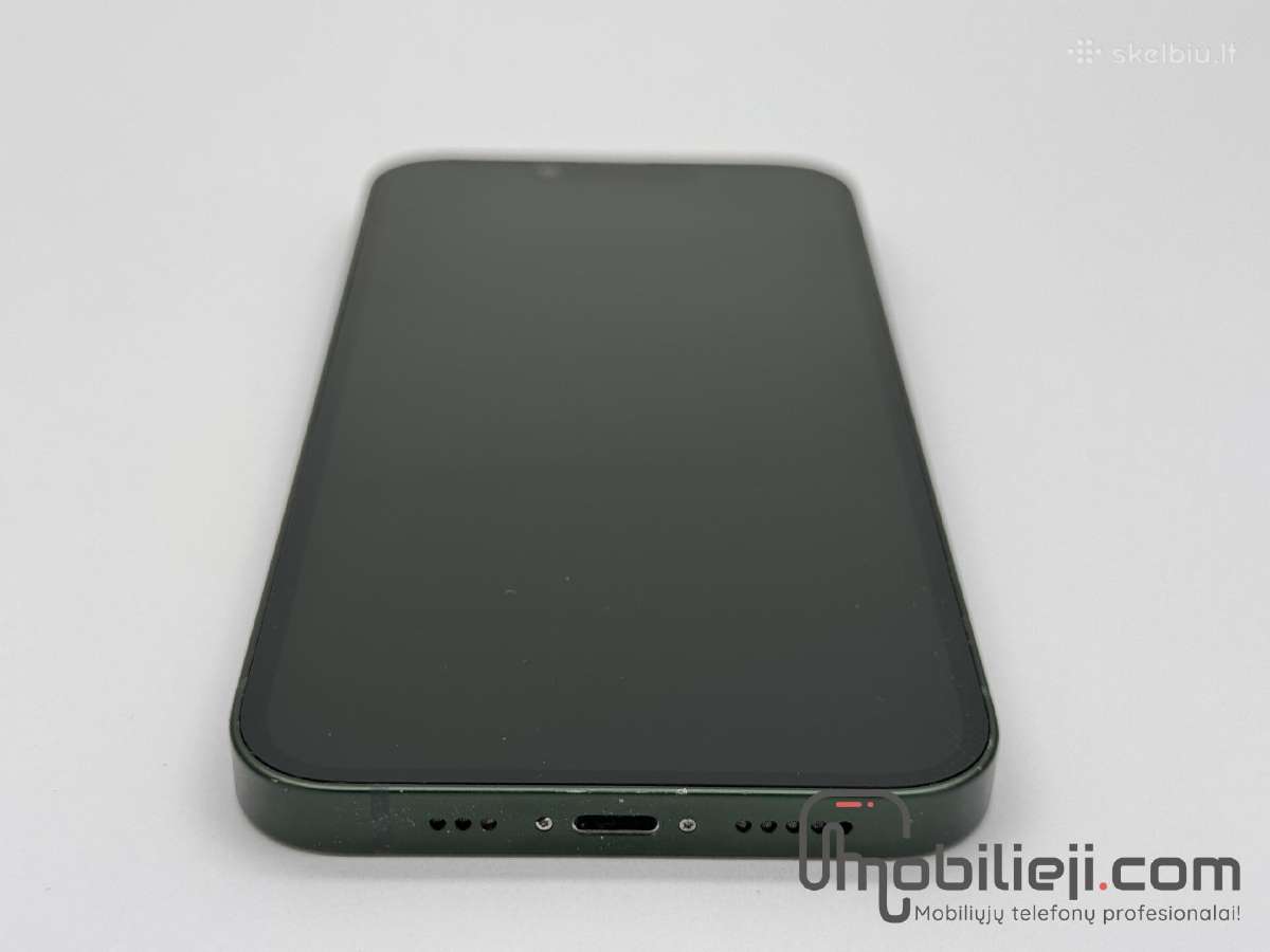 Geros būklės Apple iPhone 13 128gb Green