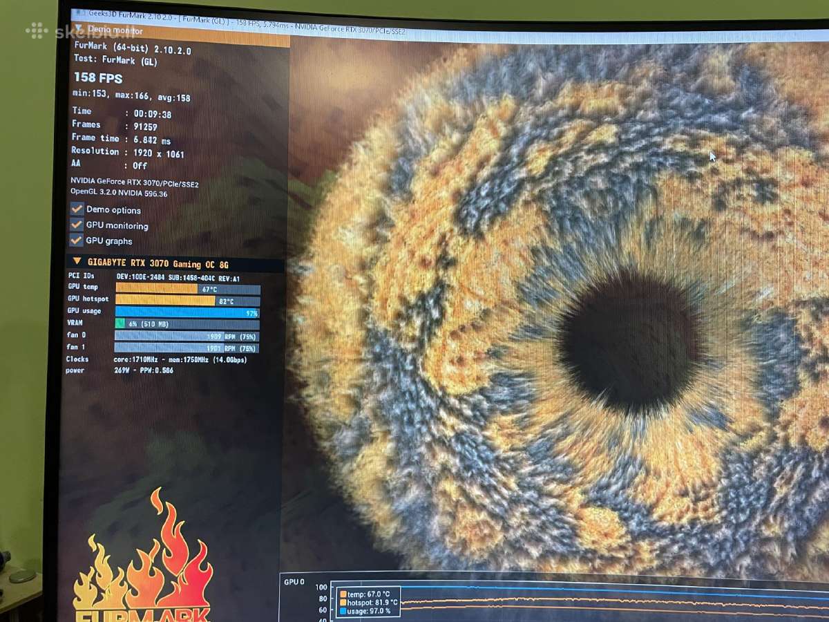 Rtx 3070 8gb - nuotraukos Nr. 6