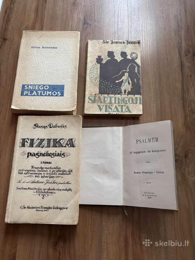 Prieškarinės, pokario knygos, vadovėliai (Papildyt - nuotraukos Nr. 3