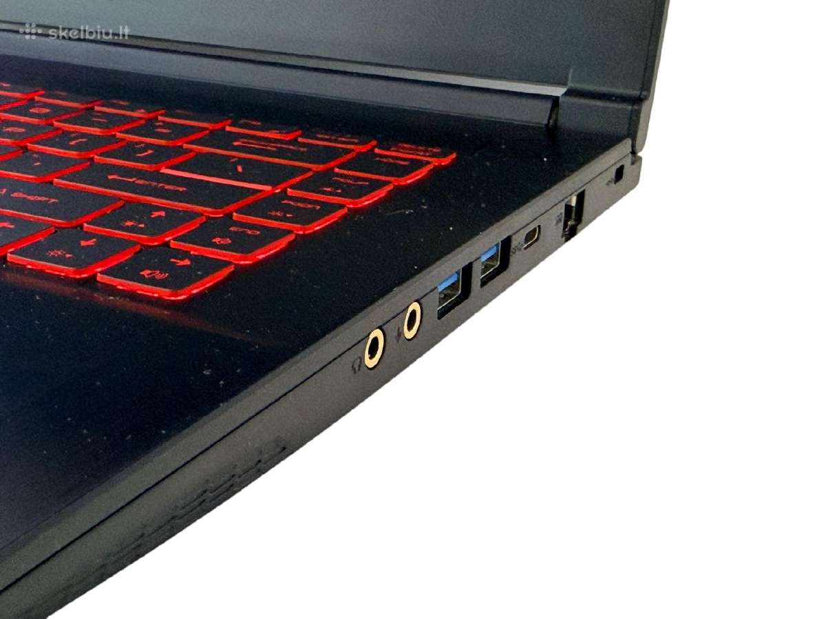 Msi Gf63 Thin – 16gb/ 512gb SSD / Rtx 3050 (4gb) - nuotraukos Nr. 7