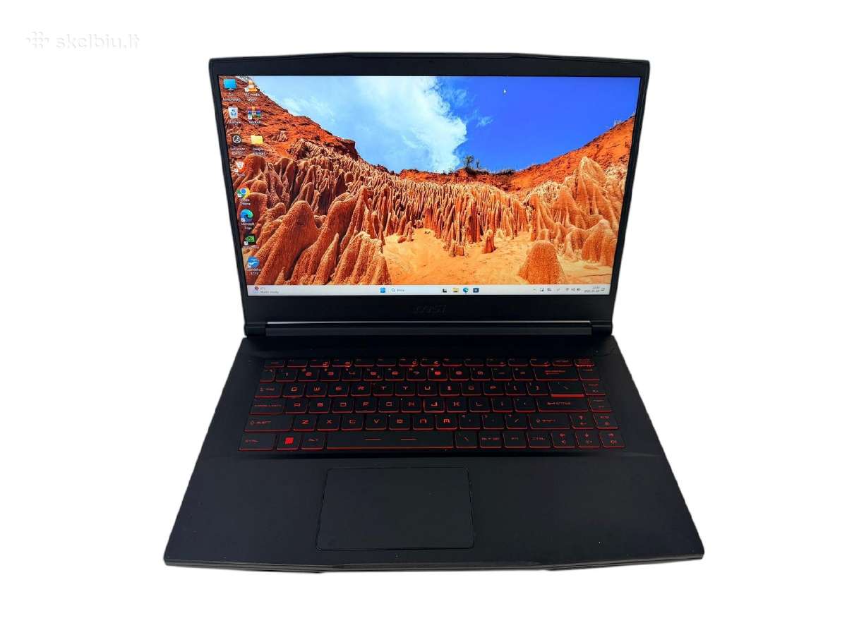 Msi Gf63 Thin – 16gb/ 512gb SSD / Rtx 3050 (4gb) - nuotraukos Nr. 2