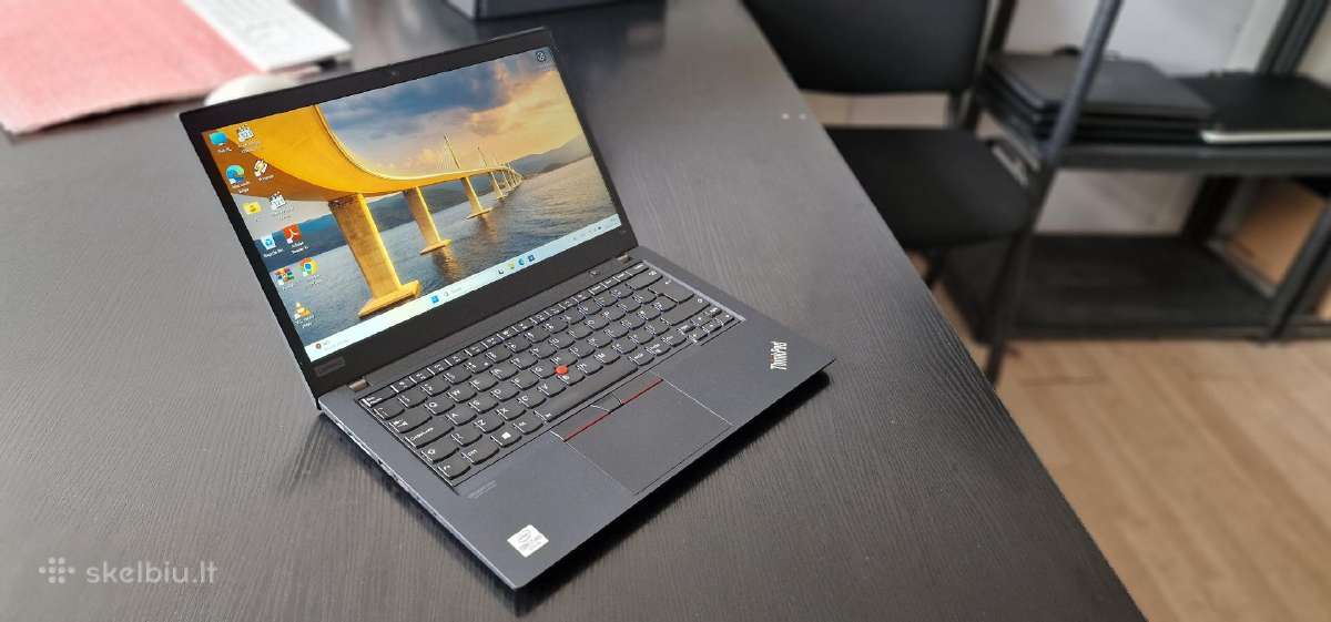 Lenovo T14, i7-10610, 16gb, 14 Fhd, Us klaviatura