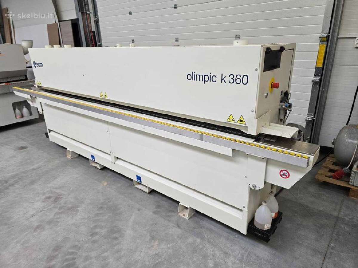 Briaunų laminavimo staklės Scm K360