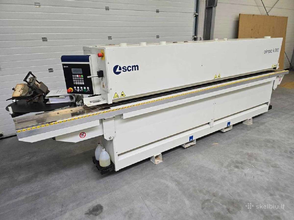 Briaunų laminavimo staklės Scm K360 - nuotraukos Nr. 6