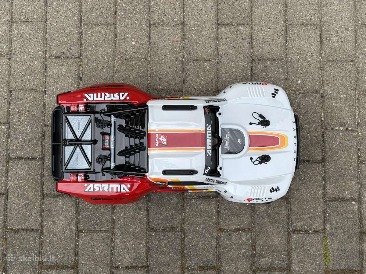 Arrma Mojave 4x4 Blx 4S 1/8 Offroad RC Automodelis - nuotraukos Nr. 4