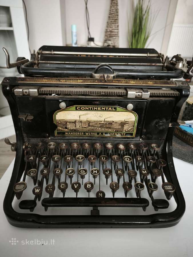 Antikvaras, vintage, rašomoji mašinėlė, typewriter