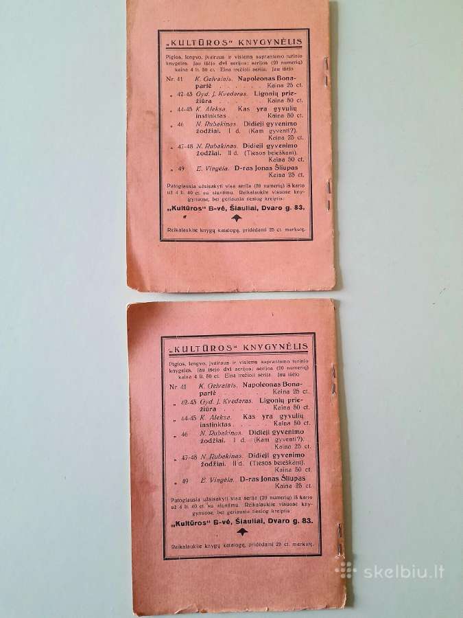 "Kultūros Knygynėlis' 1925m "Ūkininko Skaitymai" - nuotraukos Nr. 5