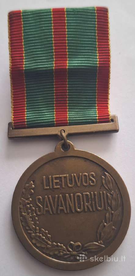 Medalis Lietuvos savanoriui 1990 kovo 11d - nuotraukos Nr. 2
