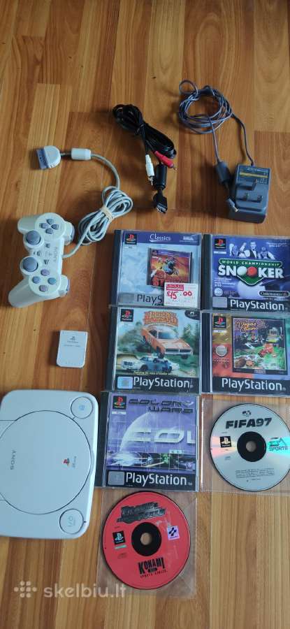 Playstation one su žaidimais