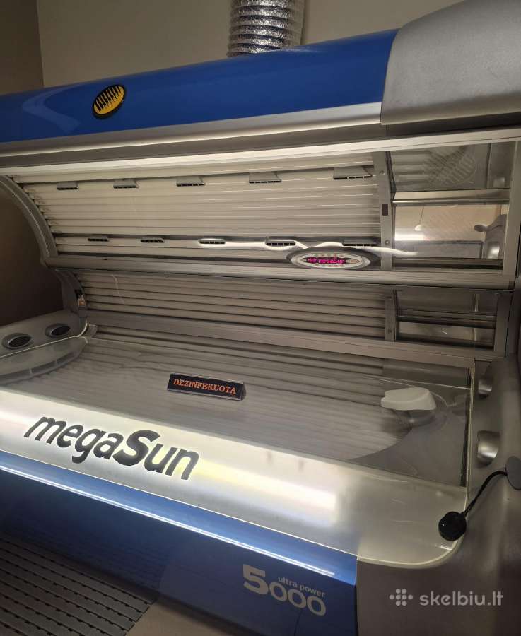 Parduodu soliariumą Mega Sun 5000