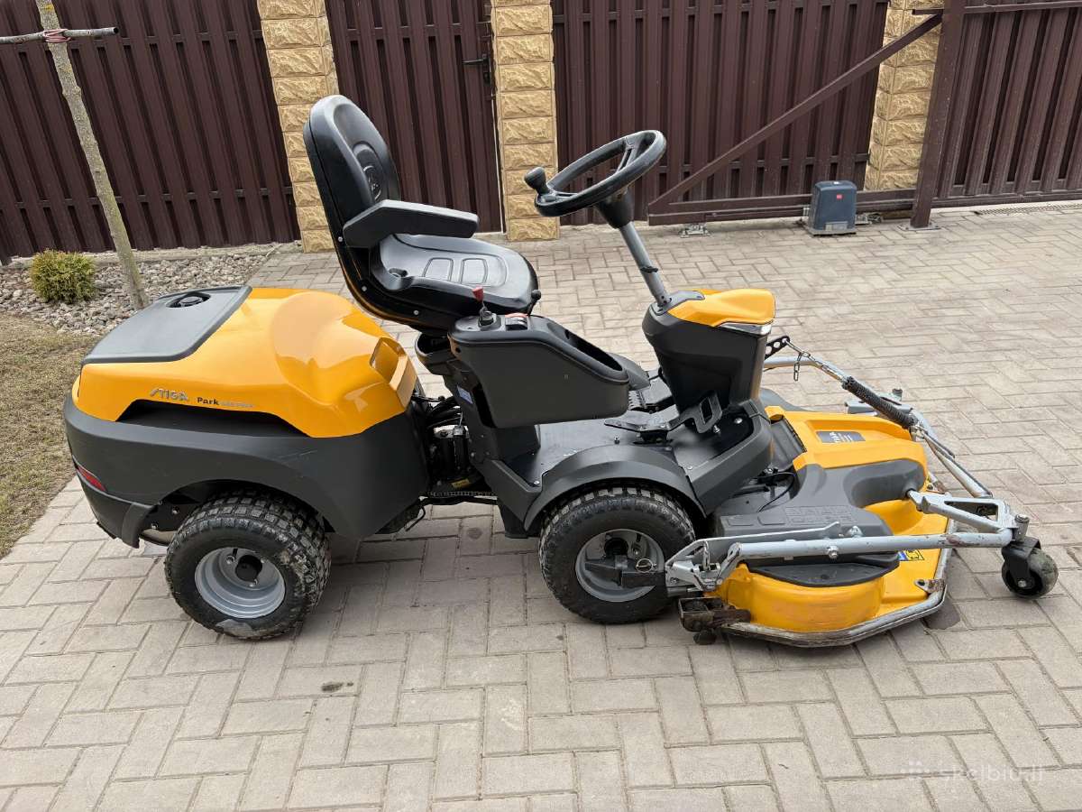 Sodo traktoriukas Stiga park - nuotraukos Nr. 7