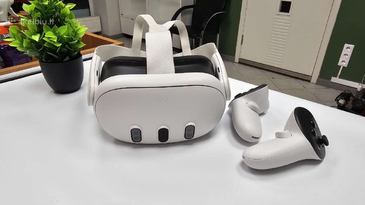 Meta Quest 3 Vr Akiniai