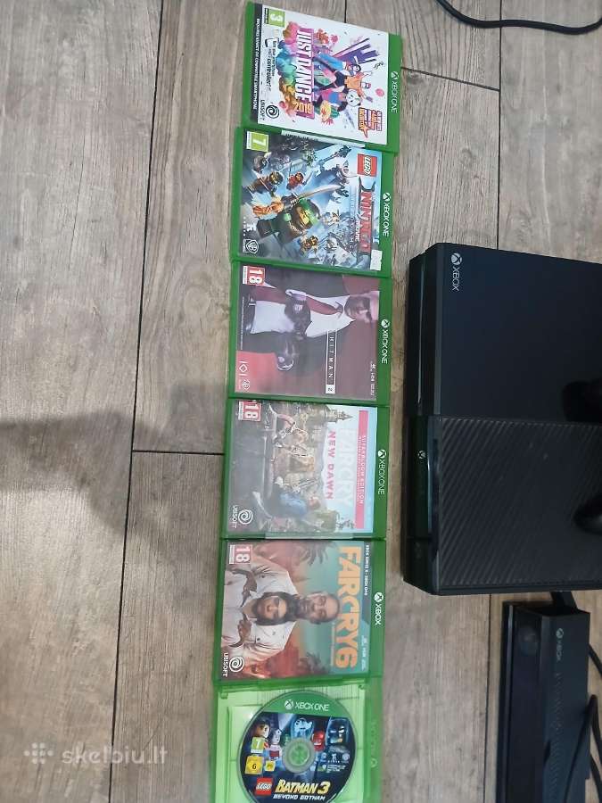Parduodu xbox one su žaidimais ir vienu pulteliu - nuotraukos Nr. 6