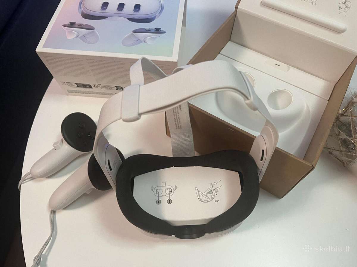 Perku Meta Quest 3 / Oculus Quest 3 ir 3s - nuotraukos Nr. 3