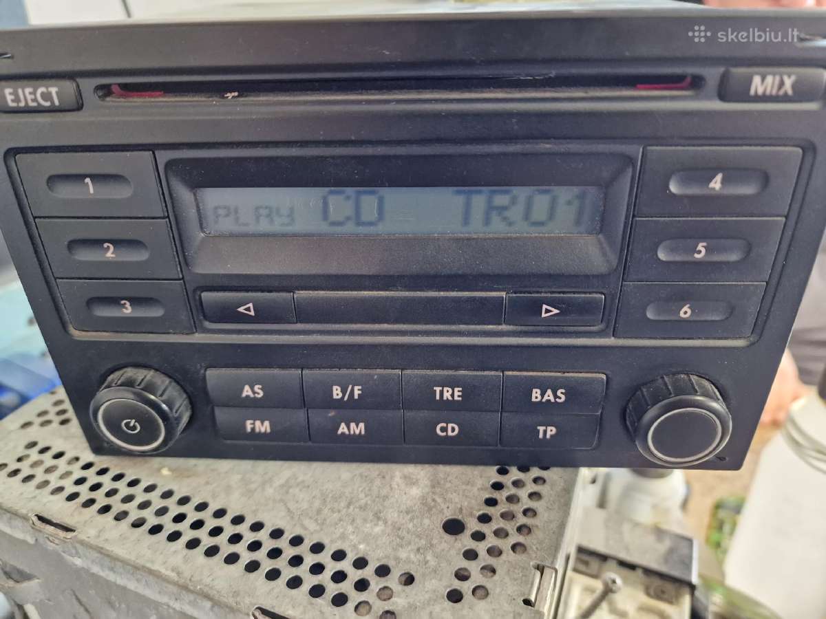 Originalus VW / Blaupunkt grotuvas VW Rcd 200