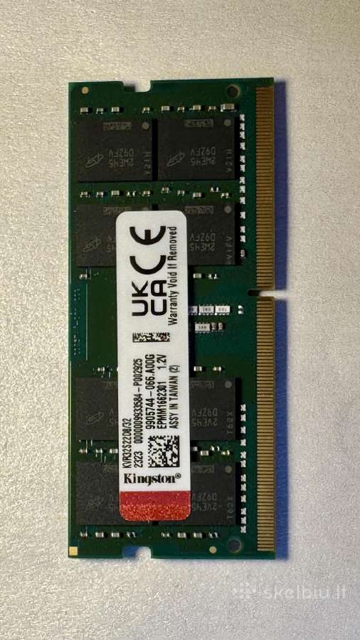 Kingston Ddr4 Sodimm 32 GB 3200 MHz