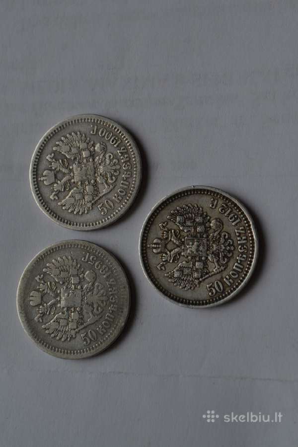 50kapeiku 1895,1900,1912 m.