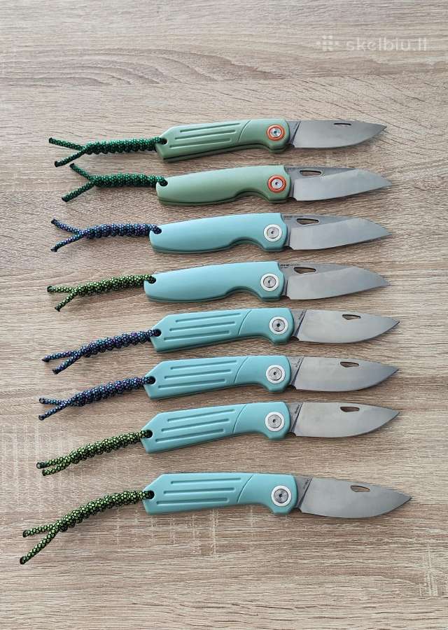 Peilių kolekcija su paracord virvelėmis - nuotraukos Nr. 2