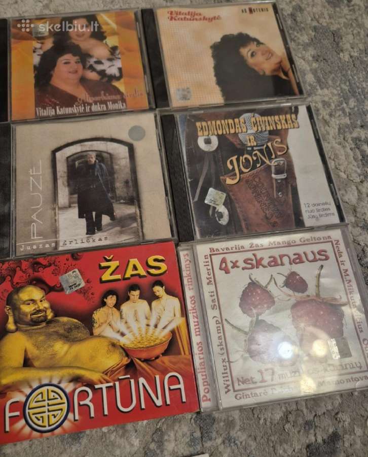 CD diskai
