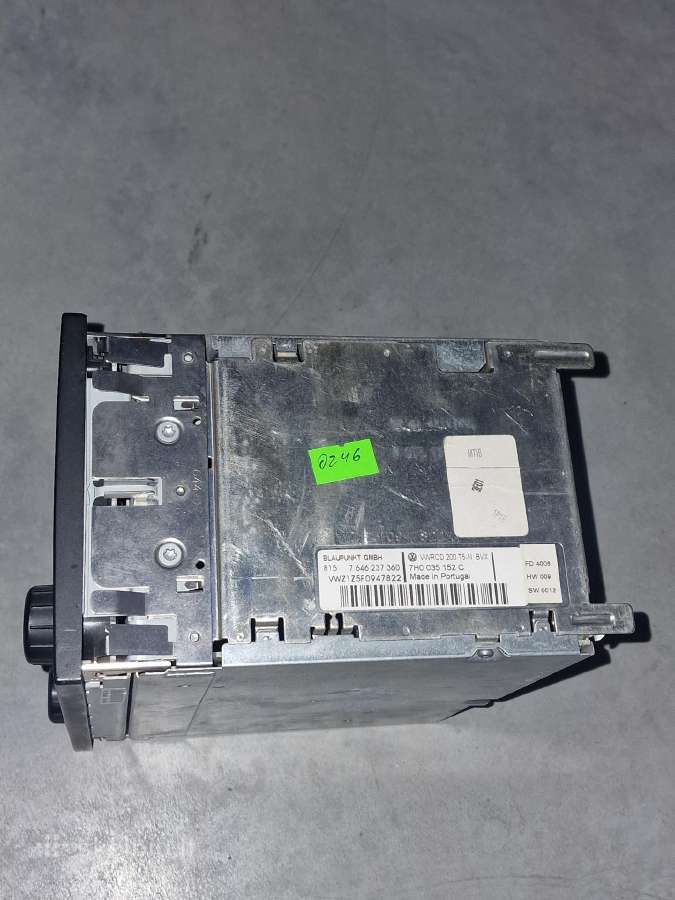 Originalus VW / Blaupunkt grotuvas VW Rcd 200 - nuotraukos Nr. 8