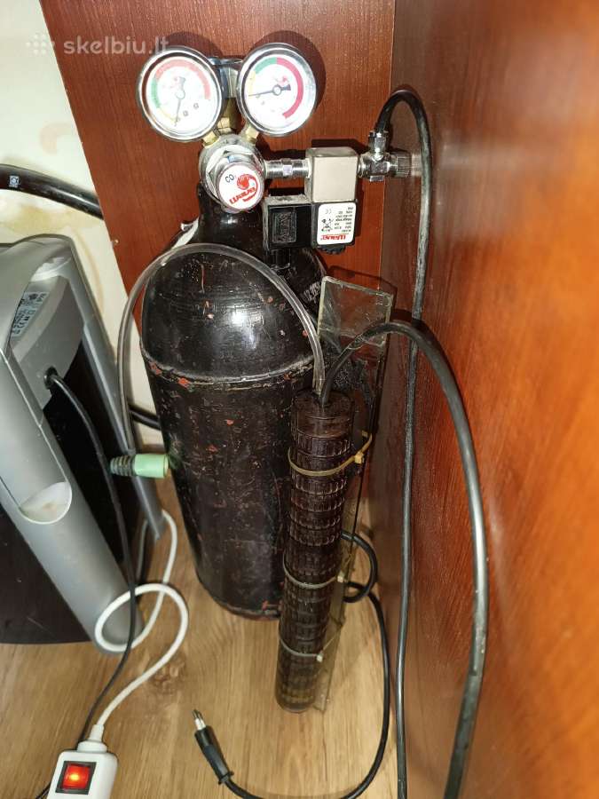 Parduodu Co2 komplektą ir išorinį Jbl 900 filtrą - nuotraukos Nr. 2