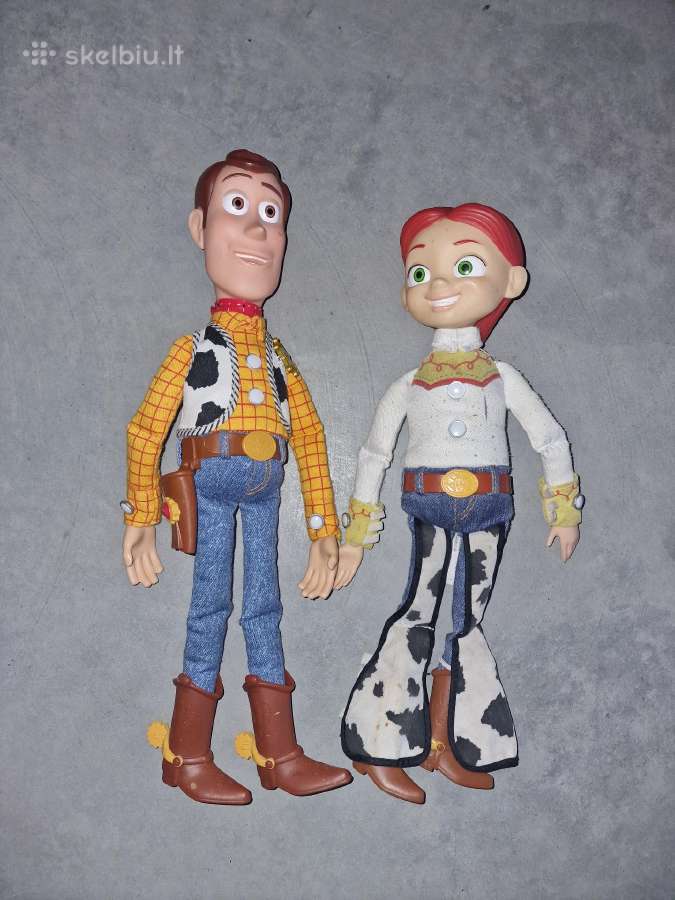 Originalios Toy Story lėlės – Woody ir Jessie
