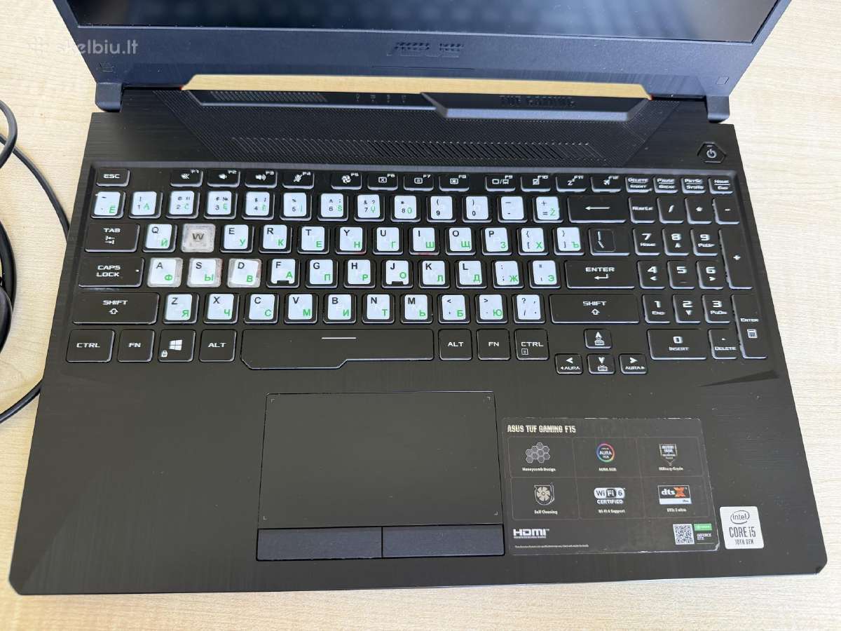 Asus Tuf Gaming F15 Fx506li - nuotraukos Nr. 2