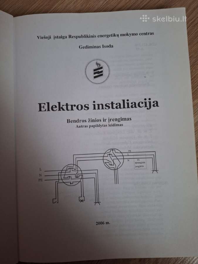 Elektros instaliacija. G. Isoda 2006m. - nuotraukos Nr. 2