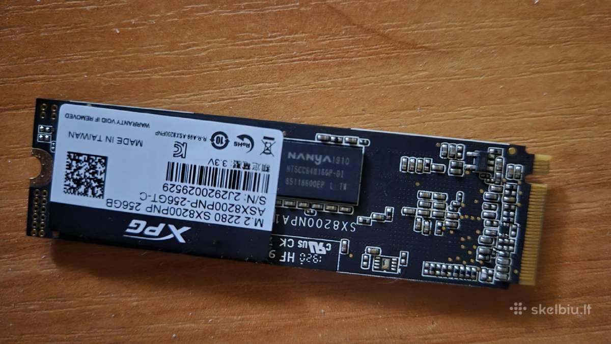 SSD adata xpg 265gb