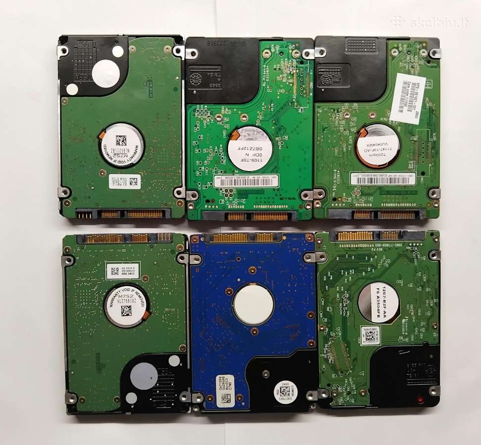 HDD sata 640gb 500gb 320gb geros būklės tested - nuotraukos Nr. 2
