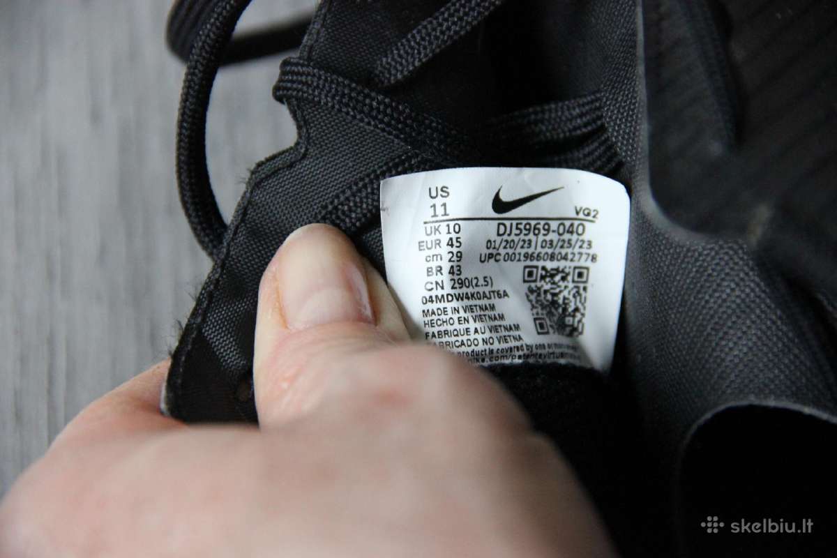 Nike 45d futbolo bateliai - nuotraukos Nr. 8