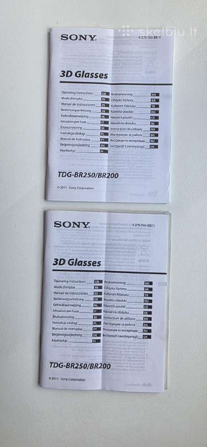 Sony 3D akiniai - nuotraukos Nr. 6