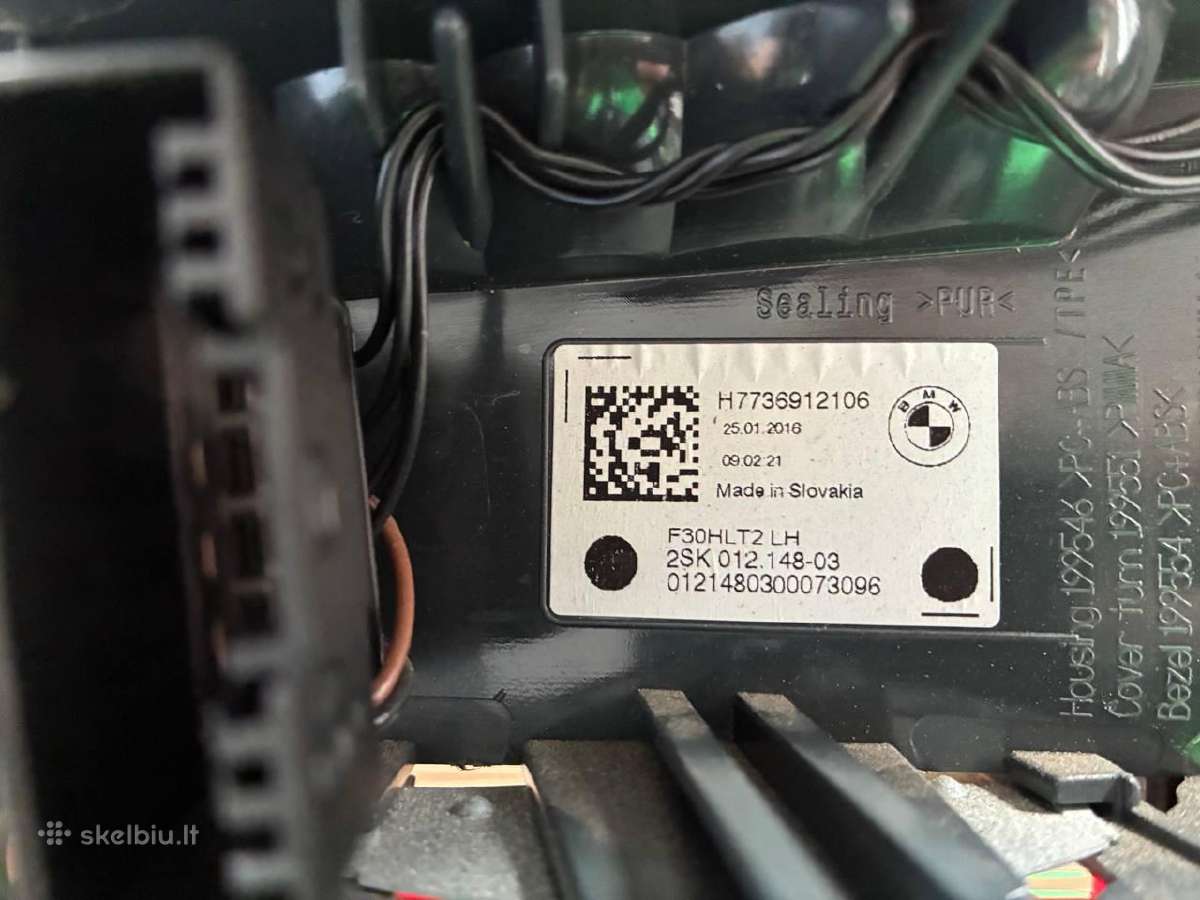 Bmw f30 galiniu žibintu komplektas - nuotraukos Nr. 6