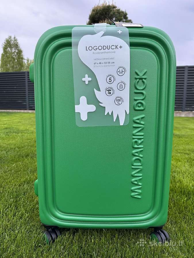 Nauji M dydžio lagaminai Mandarina Duck