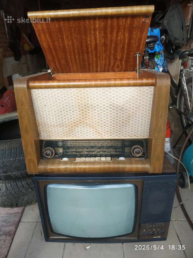 Tėlėvizorius Tauras,radijas 50tų m.