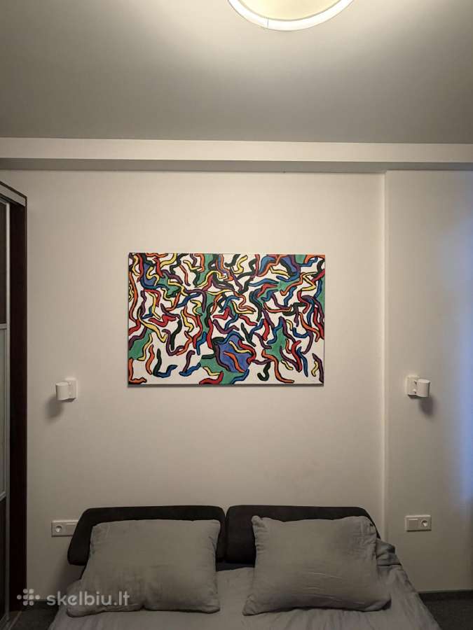 Paveikslas „Miesto pulsas" (80/120cm)