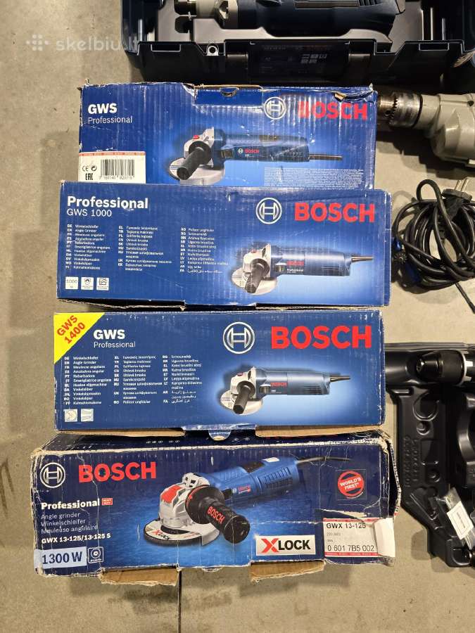 Akumuliatorinė viniakalė Bosch Biturbo Gnb 18v-38 - nuotraukos Nr. 7