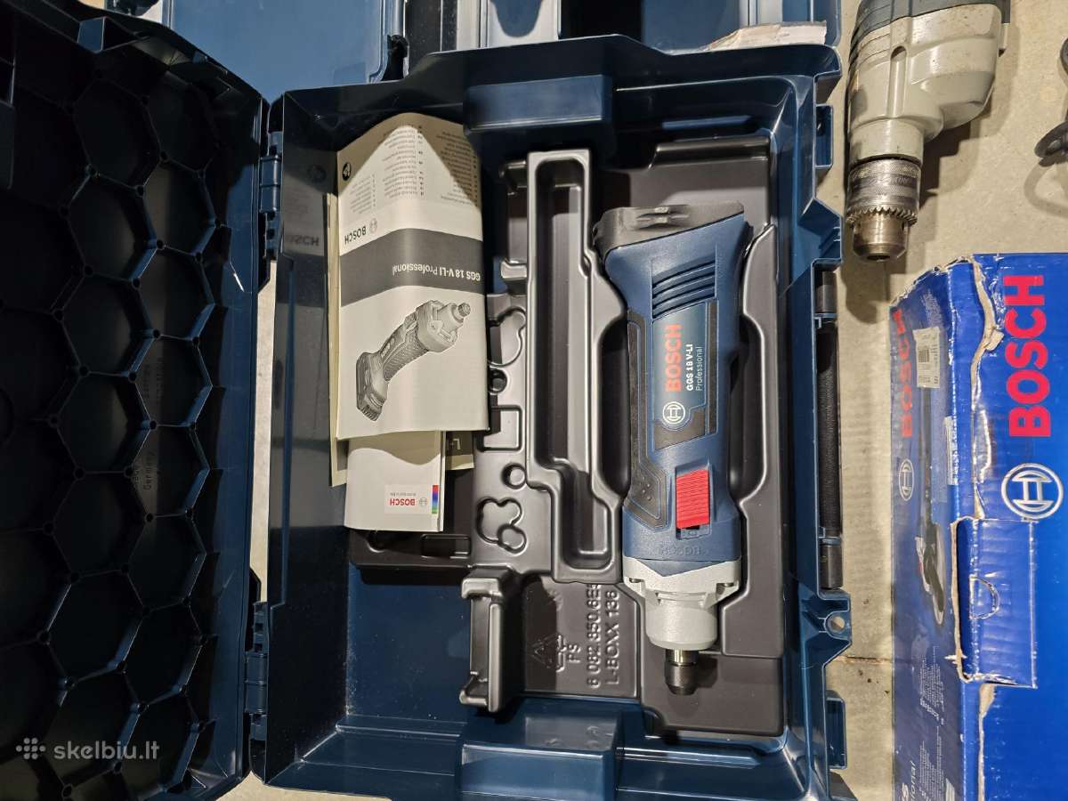 Akumuliatorinė viniakalė Bosch Biturbo Gnb 18v-38 - nuotraukos Nr. 9